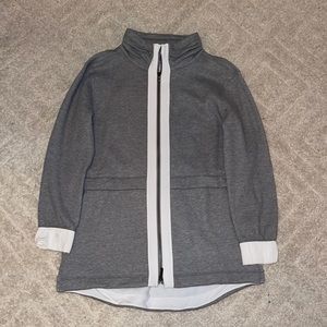 lululemon athletica Gray and White Jacket